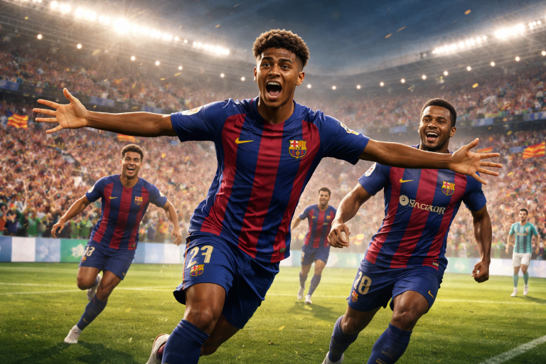 barcelona-samai-rekor-flick-puji-lamine-yamal