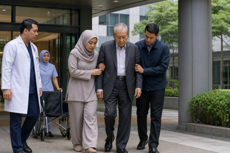 mahathir-mohamad-masuk-rumah-sakit